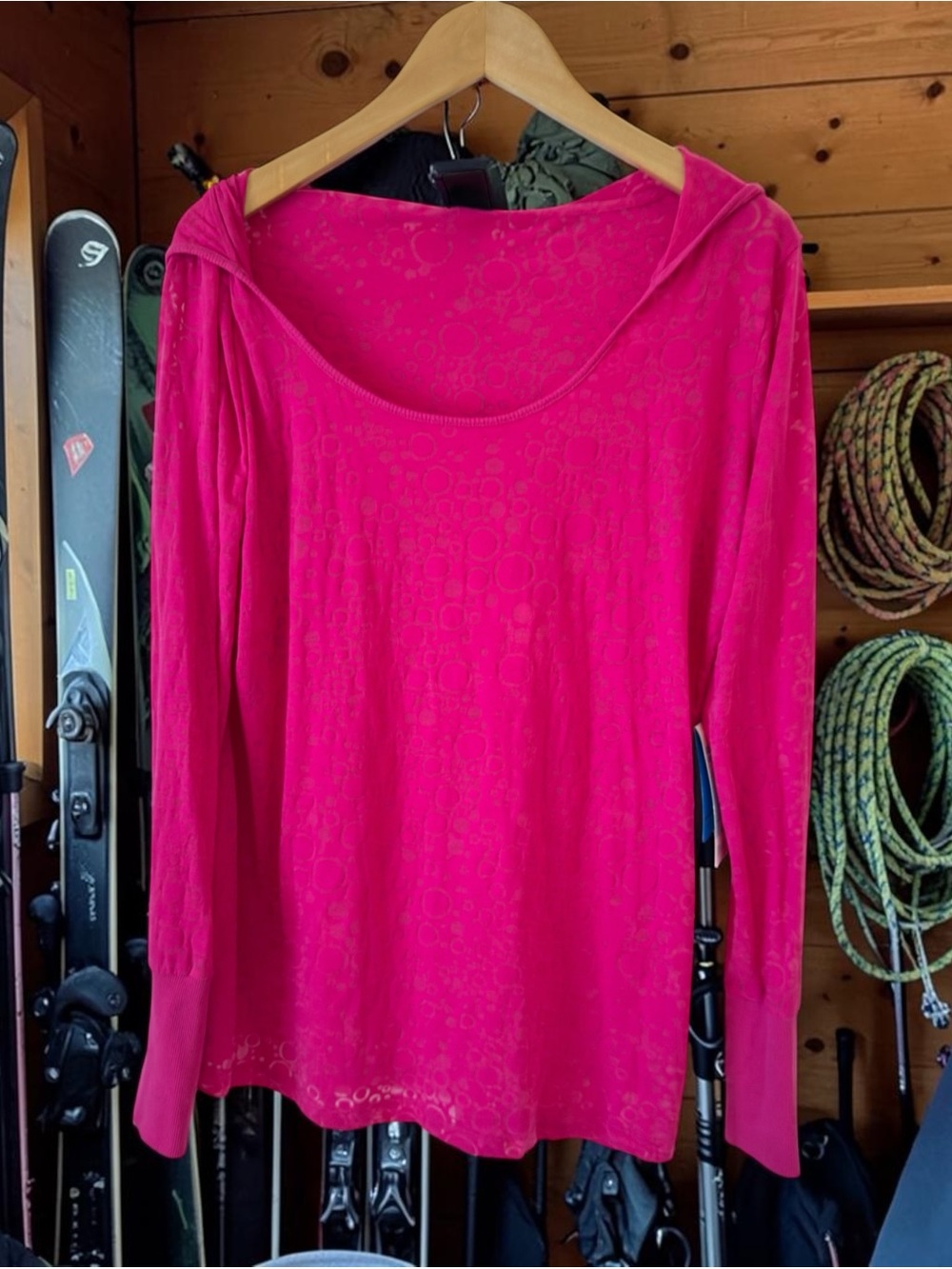 Eddie Bauer First Ascent Motion Hoodie in Rhubarb